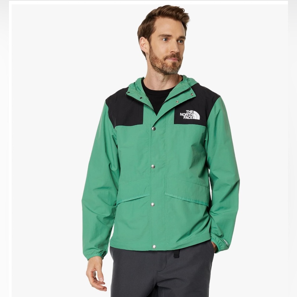 NWT The North Face - 86 Mountain Wind Jacket - Grass Green - size L